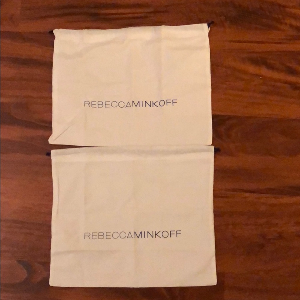 REBECCA MINKOFF DUST BAGS (2)